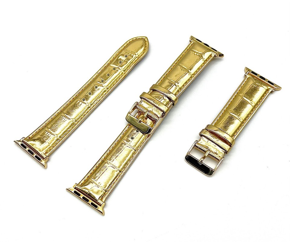 Kessaris, Silver Gold or Leopard Panther Interchangeable Apple Watch