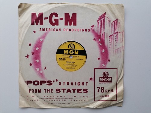 CONNIE FRANCIS 1958 UK 78 STUPID CUPID M-G-M .985 - Picture 2 of 6
