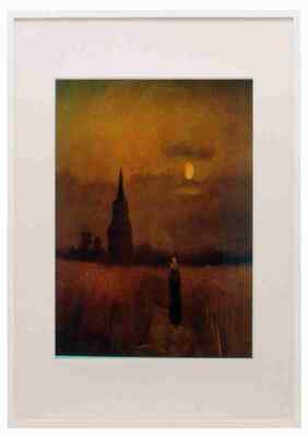 Fields Van Gogh A3 A4 gerahmter Druck Bild