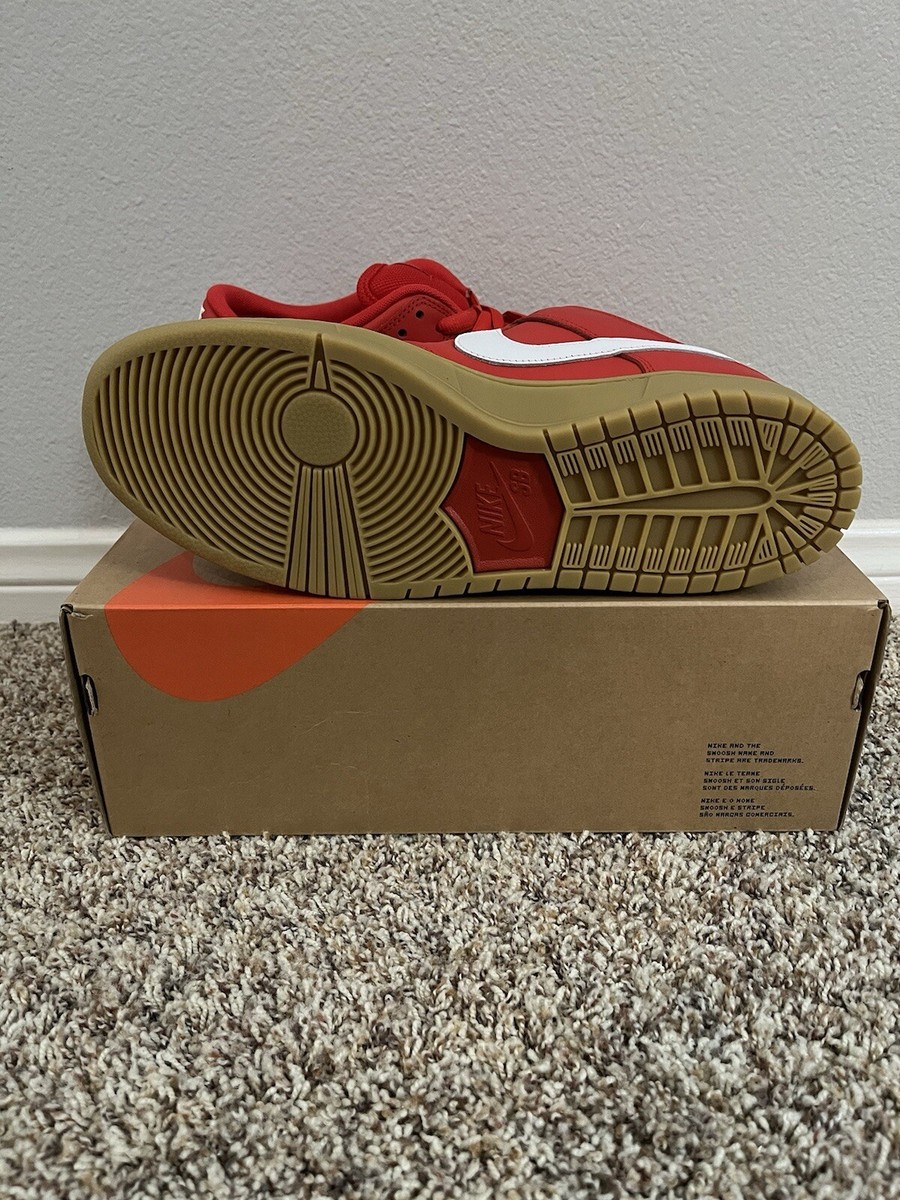Size 13 - Nike Dunk Pro SB Low University Red Gum for sale online