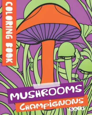 Sofs - Easy Flow Coloring Book Mushrooms - New paperback or softback - X555z