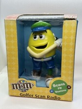 M  M GOLFER SCAN RADIO NEW W/EAR BUDS- scans FM Stations