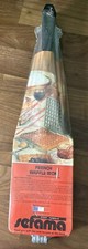 Vtg SEFAMA French Waffle Iron Toaster Panini Press BBQ Grill Sandwich Cast Iron