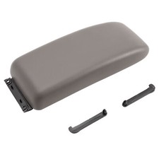 Fit For 14-2021 Ford F150 F250 F350 Light Gray Center Armrest Console Lid Cover