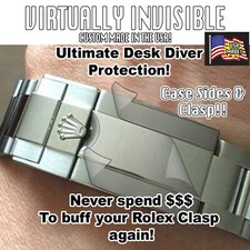 For-Rolex Daytona 1165** HD Clr Protectors Full Clasp/Sides EBAY's HIGHEST RATED
