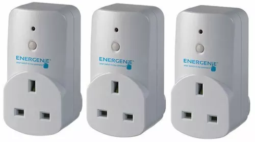 ENERGENIE - MiHome Adaptor Sockets, 3 Pack