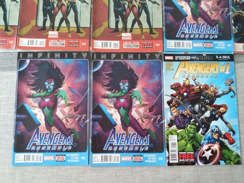 Lot of (13) Avengers Assemble Marvel 2012 Comic Books - Picture 6 of 11