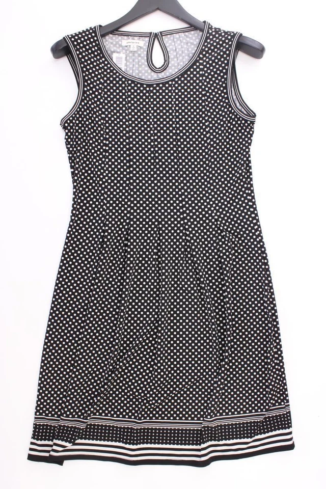 ⭐ MAX STUDIO Midikleid Classic Kleid für Damen Gr. 36, S gepunktet Ärmellos ⭐ - Bild 4 von 4