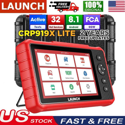 LAUNCH X431 CRP919X Elite Bidirectional Scanner Car Diagnostic Tool Coding*  #
