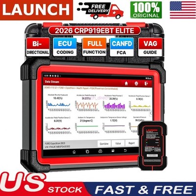 2026 Newest LAUNCH X431 CRP919E BT PRO Bidirectional Car Diagnostic Scanner Tool