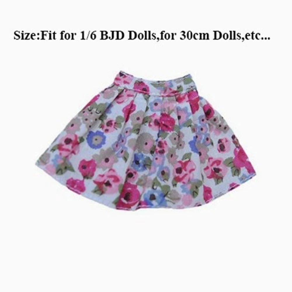 VETEMENTS Bambola fatta a mano gonna stampata vestiti carini per bambole 1 6 BJD 30 cm