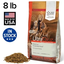 UltraCruz Equine Advanced Hoof Supplement for Horses, 8 lb, Pellet (112 Days)