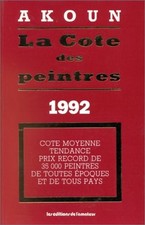 La cote des peintres. 1992