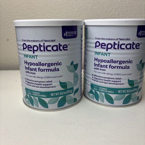 NEW Pepticate Hypoallergenic Infant Formula Colic & Cow Milk Allergy 13.2 oz