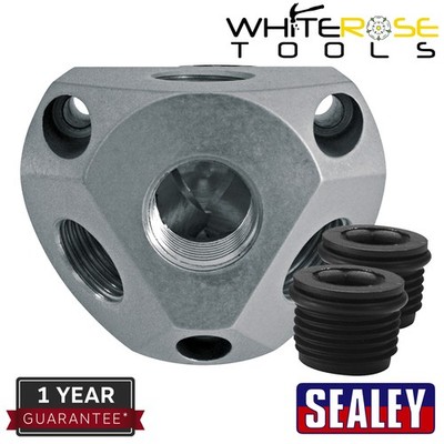 Sealey Wallbox 3 x 3/4'' BSP Anschluss SharkBite  Luftzufuhr