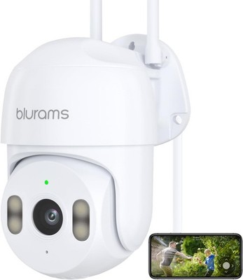 blurams Überwachungskamera Aussen WLAN, 2K Kamera Überwachung Aussen, PTZ WLAN