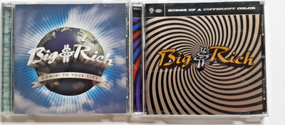 2 CD lot Big Rich...Comin' to your City & Horse of a Different Color SCRATCH FRE