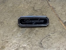 1971-1972 Ford Ltd Galaxie Brougham Dash Glovebox Interior Emblem Badge