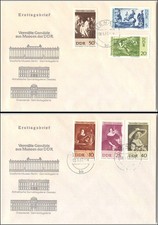 German Democratic Republic #929-934 FDC, 1967