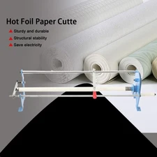 Manual Foil Paper Cutter Slitter Hot Stamping Rolls Slitter 26" Cutting Length