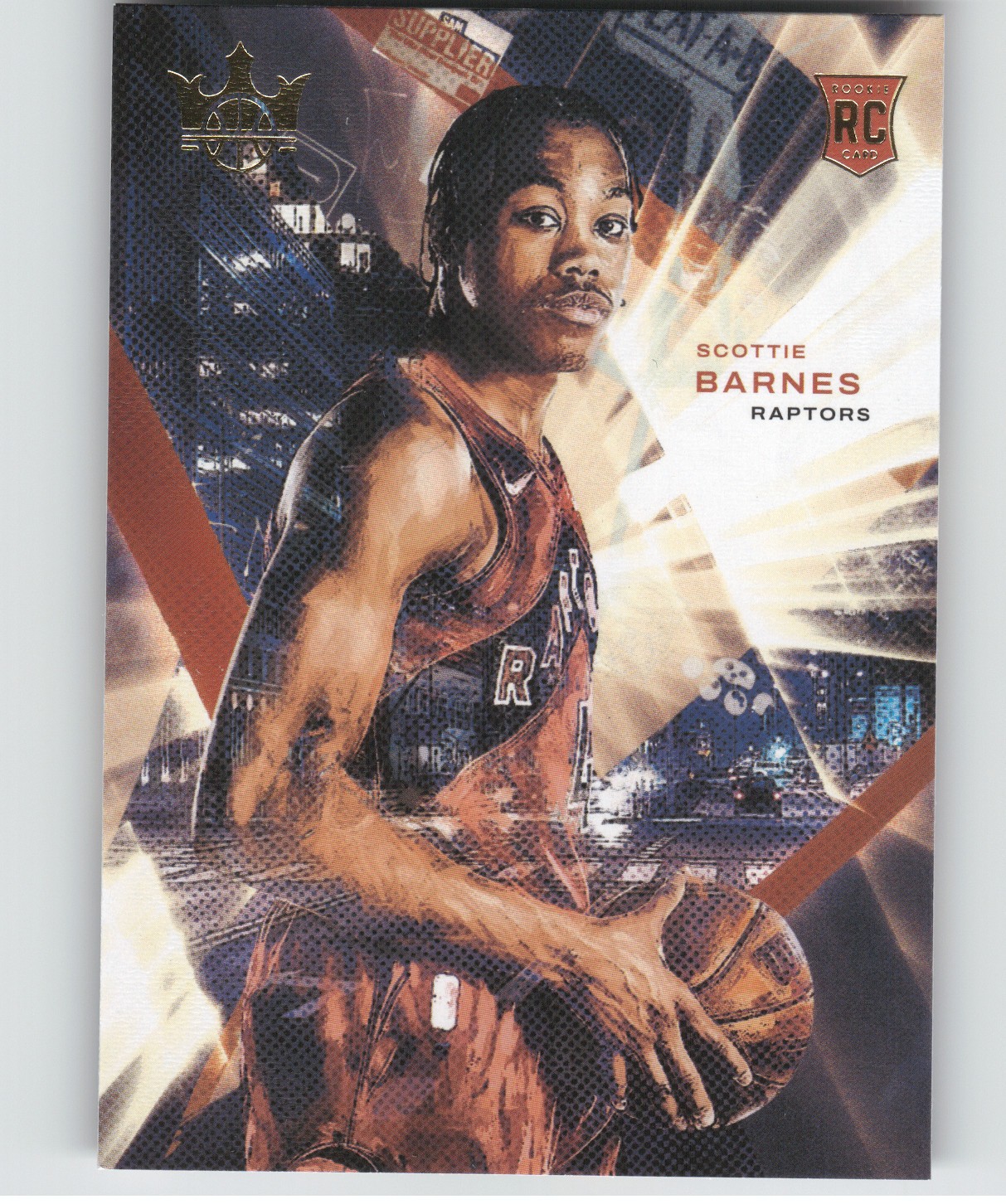 2021 Court Kings Scottie Barnes #68 Rookies I RC