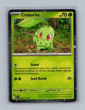 Chikorita (Cosmos Holo) 008/217 LP Carte e prodotti comuni vari Pokemon