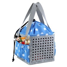 Carrying Case for Toniebox 2 and 1, with Compartments for Tonies Figures, Blue