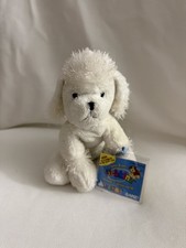 Webkinz Lil' Kinz White Poodle HS014 Ganz Plush with Used Code