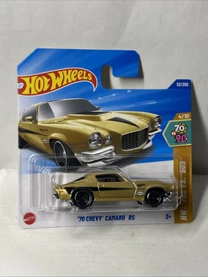Hot Wheels 1/64 🇨🇵 70 chevy camaro rs mainline 2025 #4/10 - Photo 1/4