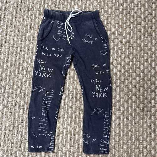 Zara Girl 2 Pc Set SMILEY FACE Tee & Cropped Joggers Sweatpants Sz 9 Year/134 Cm - Picture 13 of 13