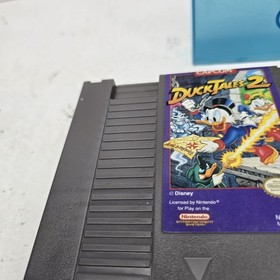 Ducktales 2 Nintendo NES w/ Original Manual Tested Works 100% Authentic