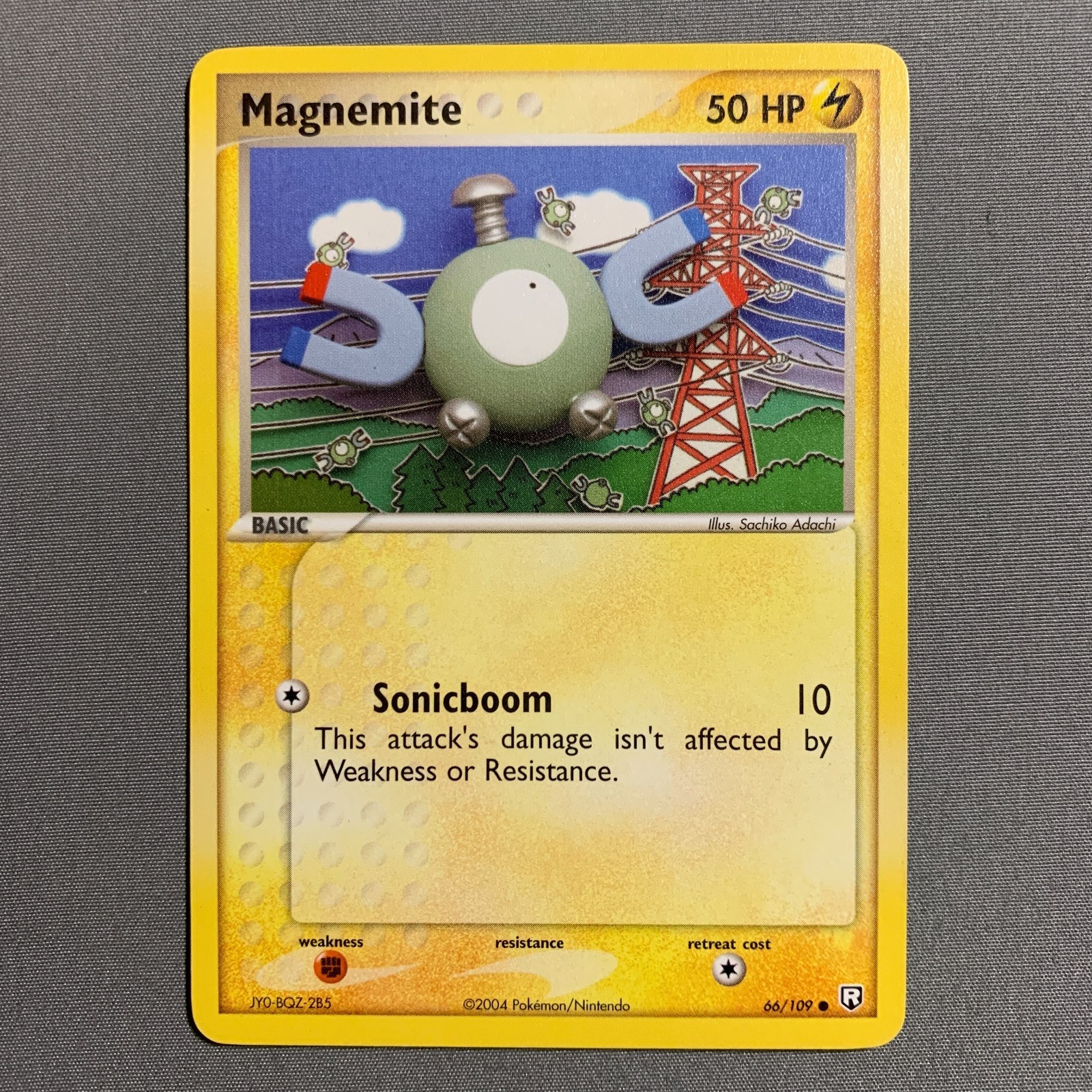 Magnemite 66/109 EX Team Rocket Returns Regular Common Pokemon Card English NM