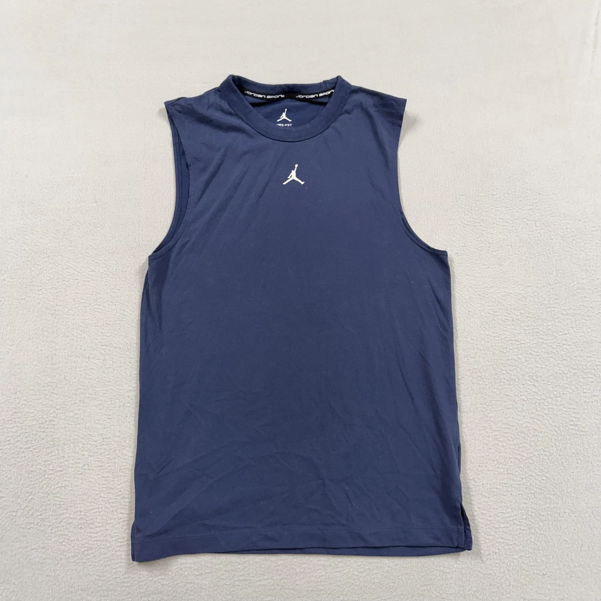 Jordan Blue Sleeveless Shirts for Men for sale | eBay