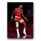 Hal Greer #4 Art Card Limited 7/50 Edward Vela Signed (Philadelphia 76ers)