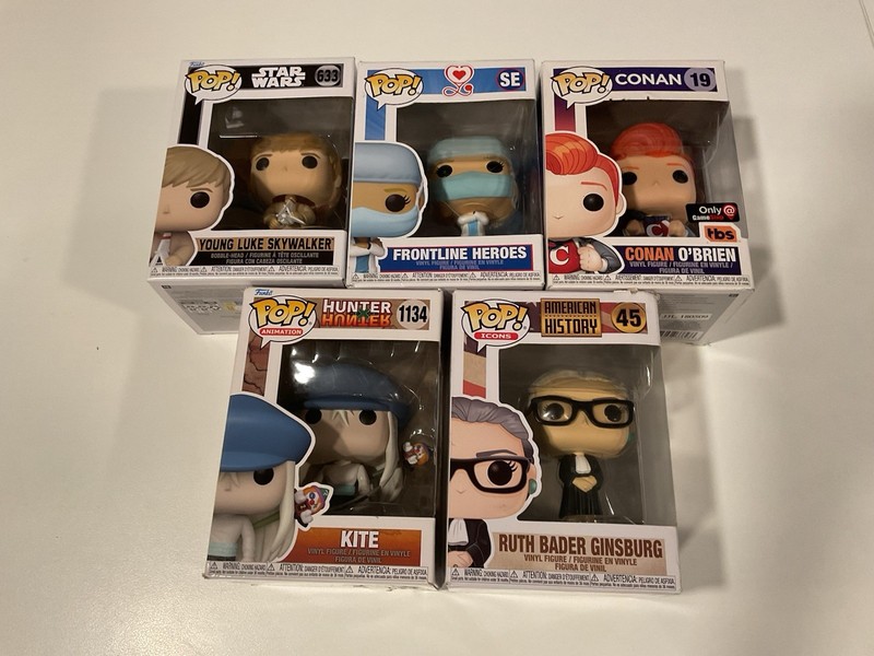 Funko Pop Bundle (Damaged)
