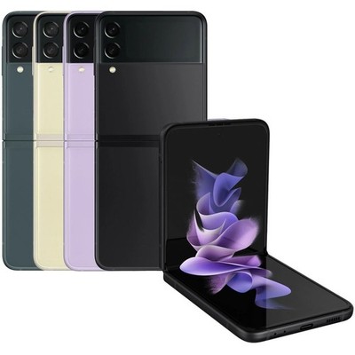 Neu Samsung Galaxy Z Flip3 - 128GB/256GB - Smartphone Handys Schwarz/Grün/Lila