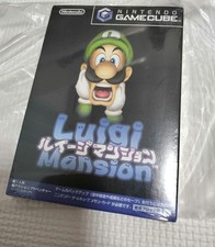 Nintendo GameCube Luigi's Mansion GC Japan Luigi 2001 Game Sealed New