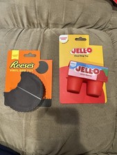 Brand new Lot 2 -Jell-O/Reese’s  Squeak Vinyl Dog Toys