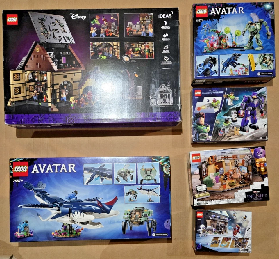 LEGO Ideas: Disney Hocus Pocus, Avatar, Marvel Lot - Image 2 of 4