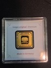 Geiger Edelmetalle 5g Gold Bar 0.9999 Fine Schloss Güldengossa in Assay — photo 1