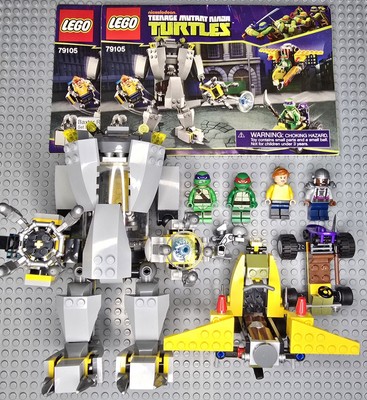 Lego Teenage Mutant Ninja Turtles Set Baxter Robot Rampage 79105