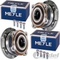 2X Meyle Radnabe Vorderachse Passend FüR BMW 5Er E60 E61 6Er E63 E64