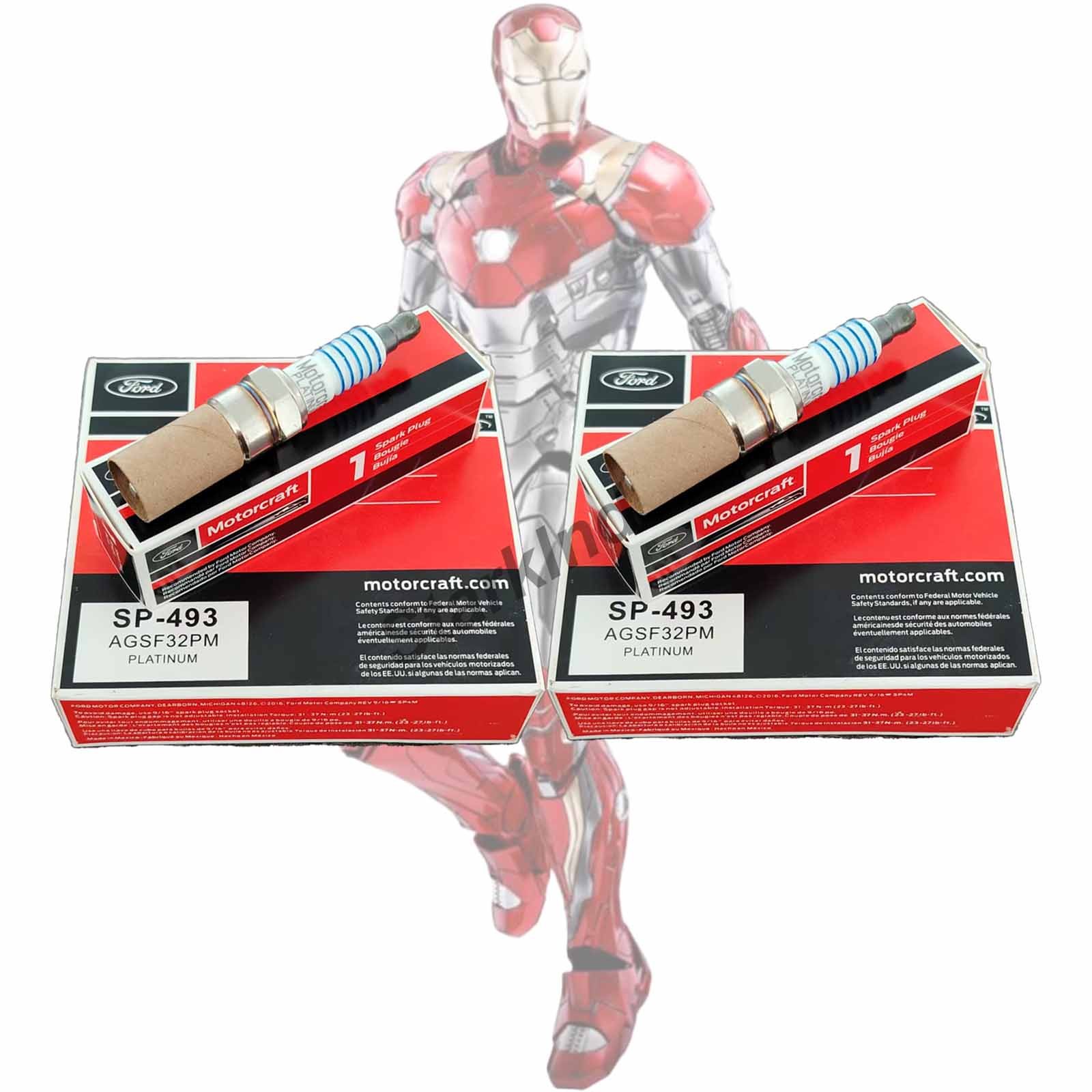 8X Genuine OEM SP-493 Platinum Motorcraft SPARK PLUGS For Ford4.6L 5.4L V8 SP493