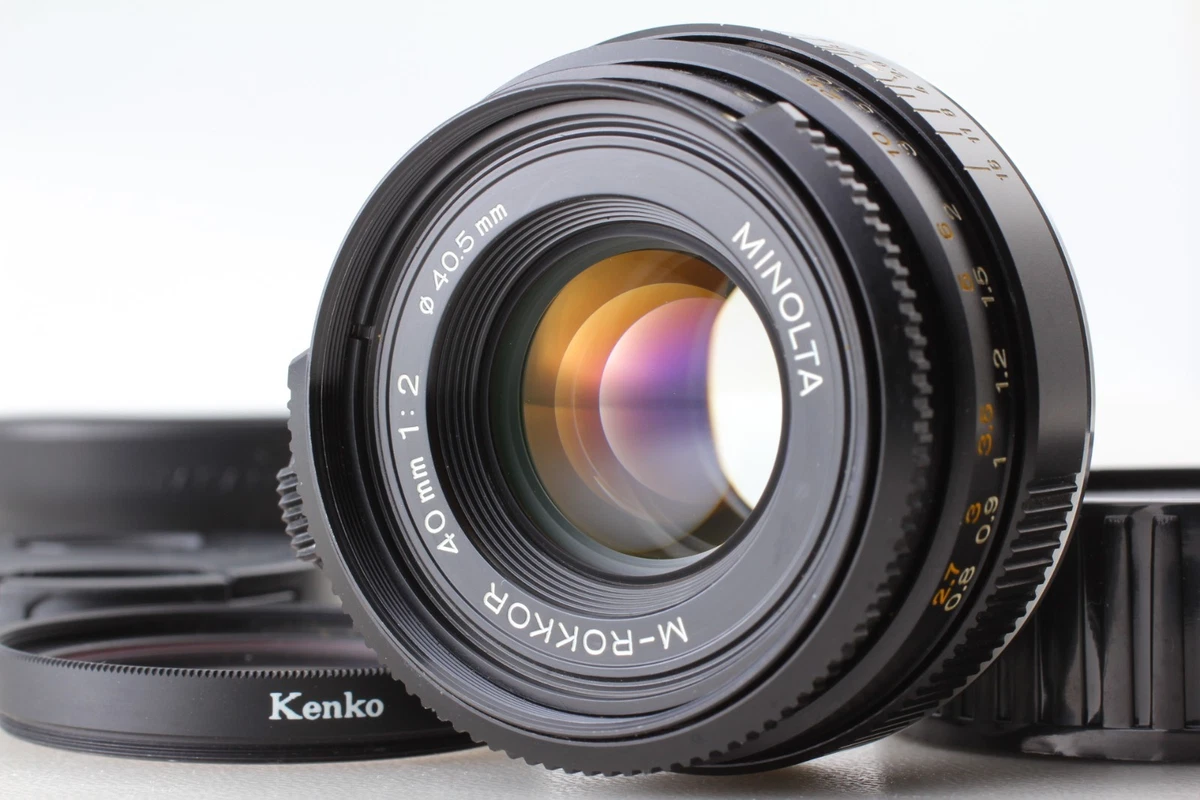 Minolta M Rokkor 40mm F2 for sale | eBay