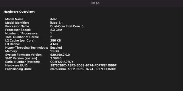 iMac 21.5" 2017 | 7th Gen i5 | 16GB RAM | 1TB Fusion Drive | Excellent Condition - Image 4 of 4