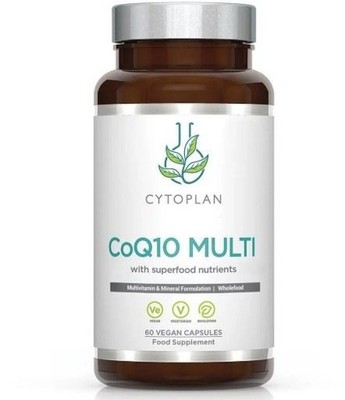 Cytoplan CoQ10 Multi Vitamin mit Superfood Nährstoffen - 60 Kapseln