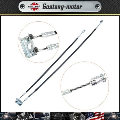 For EZGO Golf Cart Brake Cable Set W/ Pins & Clips TXT-Medalist 70969-G03 1994+