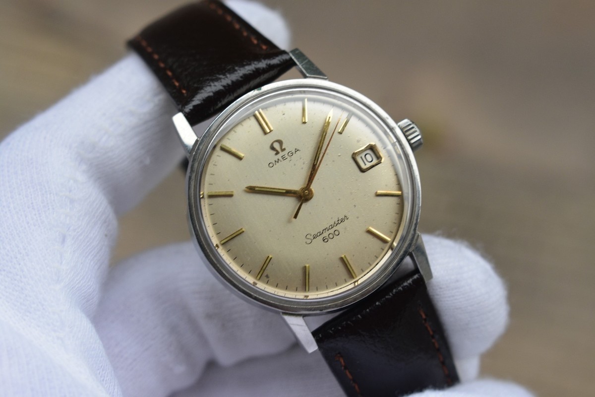 1966 Vintage Omega Seamaster 600 Mechanical Dress Watch Great