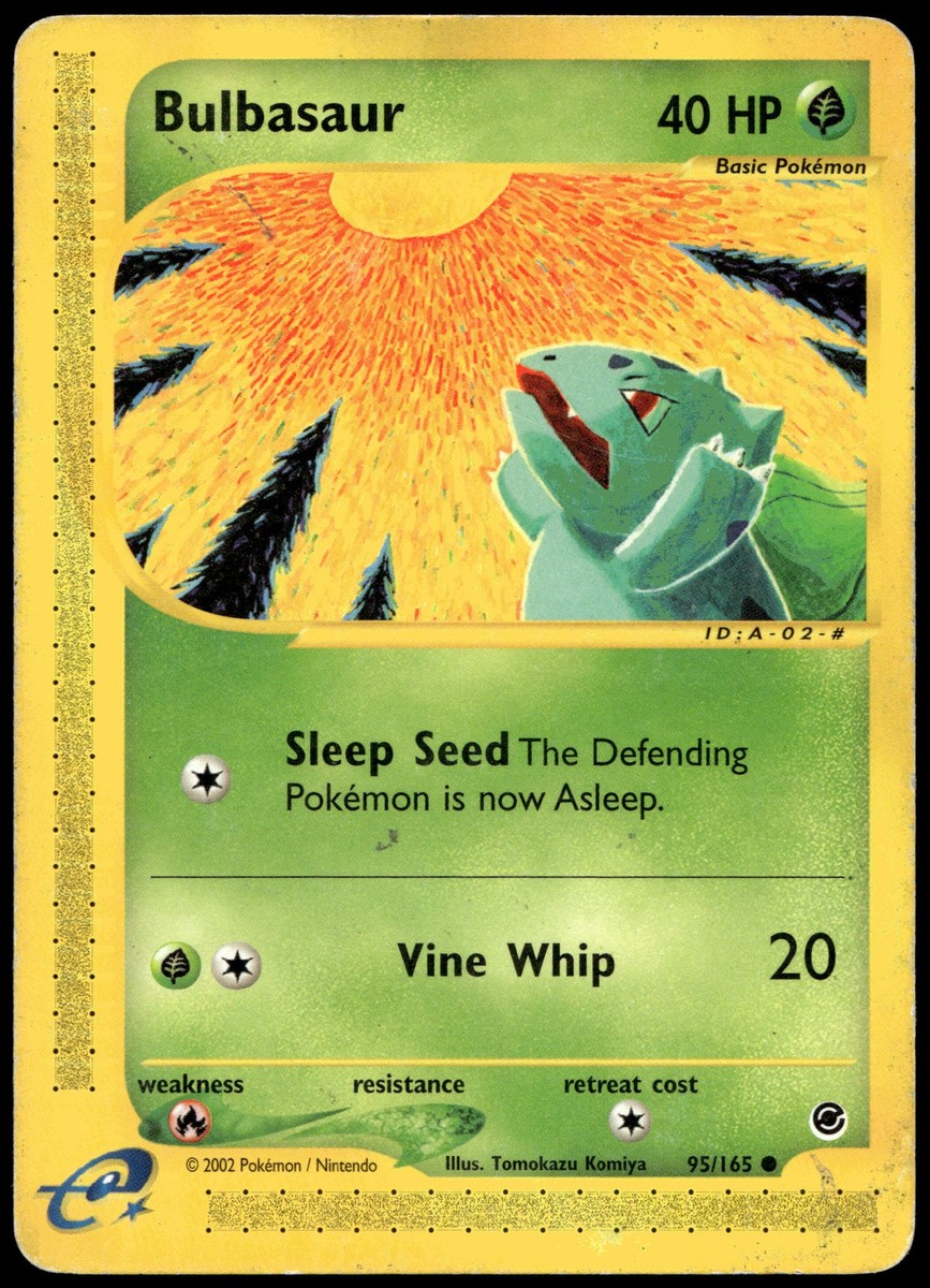 Bulbasaur (95) Common Expedition 095/165 HP | eBay