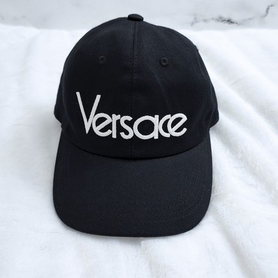 Black versace baseball cap Versace Medusa Studded Baseball Cap / Hat Black & Gold Size  main image 4